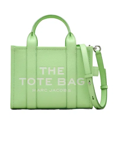 Marc Jacobs Small Embossed Tote Bag In Green