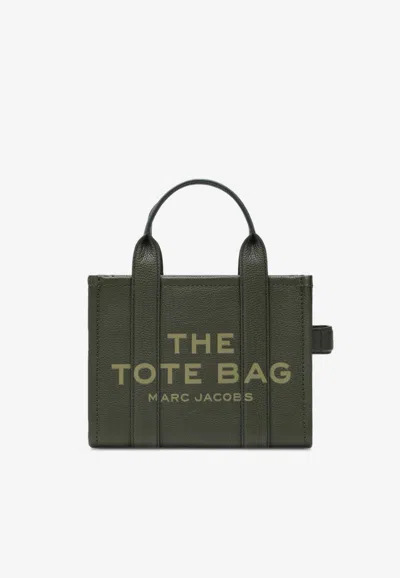 MARC JACOBS SMALL GRAINED LEATHER TOTE BAG