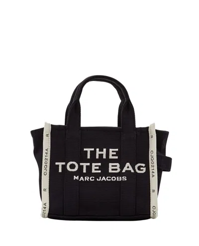 Marc Jacobs Small Jacquard Tote Bag In Black