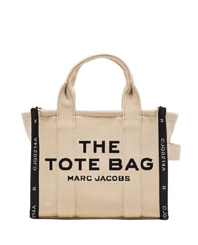 Marc Jacobs Small Jacquard Tote Bag In Neutrals