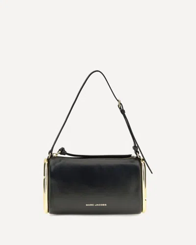 Marc Jacobs Small Juliette Leather Shoulder Bag In Black