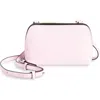 Marc Jacobs Small Leather Crossbody Bag In Bubblegum