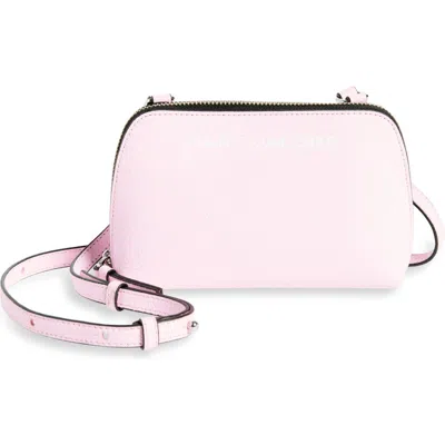 Marc Jacobs Small Leather Crossbody Bag In Bubblegum