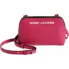 Marc Jacobs Small Leather Crossbody Bag In Lipstick