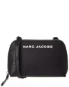 Marc Jacobs Small Leather Crossbody Pouch In Black