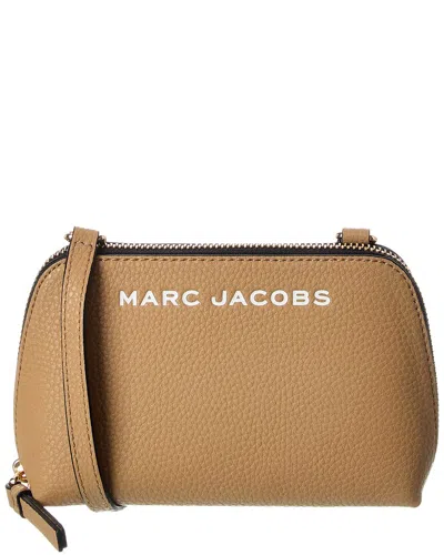 Marc Jacobs Small Leather Crossbody Pouch In Brown