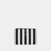 Marc Jacobs The Mini Compact Brieftasche -  - Leder - Schwarz In Black