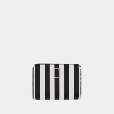 Marc Jacobs The Mini Compact Brieftasche -  - Leder - Schwarz In Black