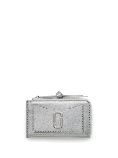 Marc Jacobs Small Leather Goods In Silver
