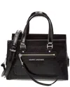 Marc Jacobs Small Leather Satchel In Black