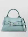 Marc Jacobs Small Leather Satchel Handbag Detachable Strap In Blue