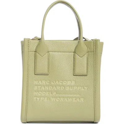 Marc Jacobs Small Leather Standard Supply Tote In Reed