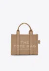 Marc Jacobs Borsa A Mano The Leather Small Tote Bag Camel In Brown