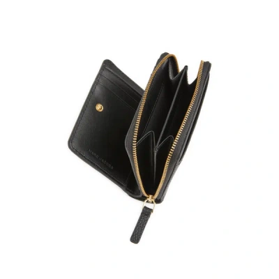 Marc Jacobs Small Leather Wallet In Black