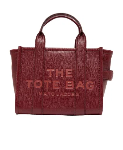 Marc Jacobs Small Logo Shoulder Bag In Red