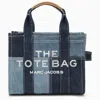 MARC JACOBS MARC JACOBS SMALL PATCHWORK DENIM TOTE BAG