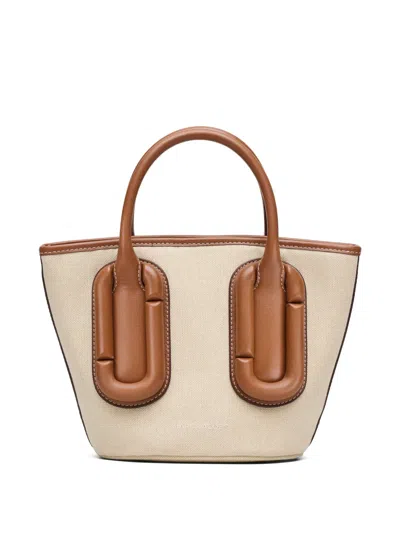 Marc Jacobs Small Pop J Marc Tote Bag In Neutral