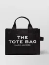 Marc Jacobs Small Rectangular Tote Bag With Top Handles In Black