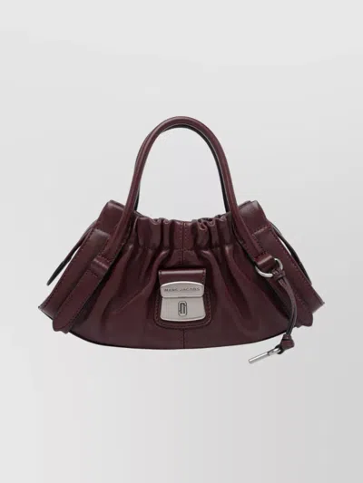 MARC JACOBS SMALL RUCHED SHOULDER BAG AND HANDLES