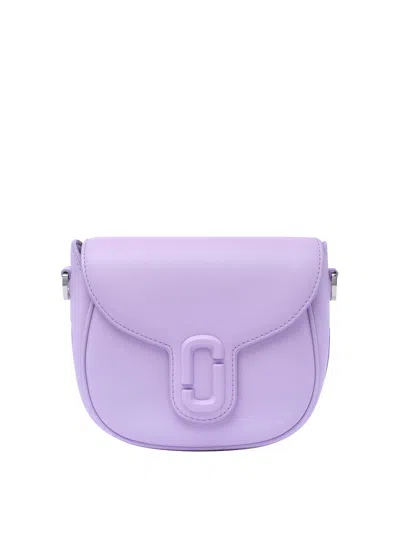 Marc Jacobs Small Saddle Bag In Púrpura