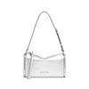 Marc Jacobs Scene Small Leather Shoulder Bag In Silver