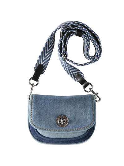Marc Jacobs Small Signet Cross Body Bag In Blue