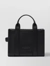 Marc Jacobs Small Structured Tote Bag With Top Handles In Black