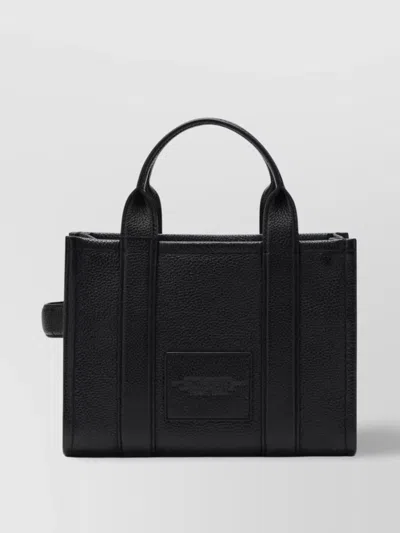 Marc Jacobs Small Structured Tote Bag With Top Handles In Black
