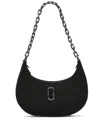 Shop Marc Jacobs Small The Curve Shoulder Bag In Black