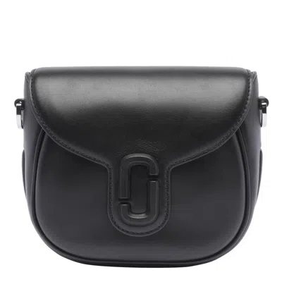 Marc Jacobs Small The J Marc Saddle Bag In Black