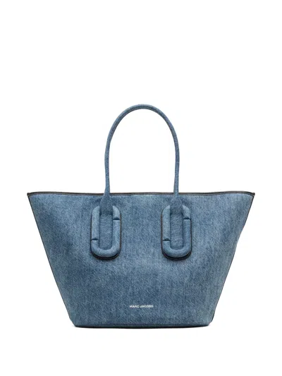 Marc Jacobs Small The Pop J Marc Tote Bag In Blue