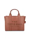 Marc Jacobs 'the Smalltote' Brown Shoulder Bag With Logo In Brown