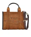 Marc Jacobs The Suede Small Tote Bags In Brown