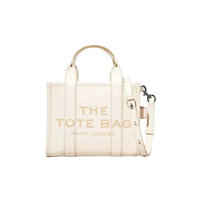 Pre-owned Marc Jacobs Small Tote Bag 'cotton/silver' | Tan | Women's Size Onesize