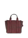Marc Jacobs The Tote Small Suede Tote Bag In Purple