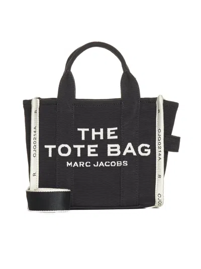 Marc Jacobs Small Tote Bag The Jacquard In Black