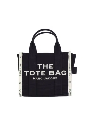 Marc Jacobs Mini Tote Bag The Jacquard In Black