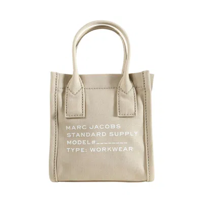 Pre-owned Marc Jacobs Small Tote Canvas Standard Supply Bag 'beige' | Cream | Women's Size Onesize