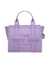Marc Jacobs The Leather Small Tote Bag Wisteria In Wisteria