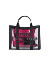 MARC JACOBS SMALL TRANSPARENT TOTE BAG