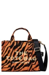 Marc Jacobs Small Traveler Tote In Orange Multi
