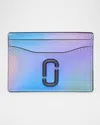 Marc Jacobs The Airbrush Utility Snapshot Card Case Blue Multi