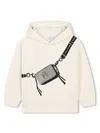 Marc Jacobs Snapshot Bag-print Hoodie In Neutrals