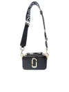 Marc Jacobs 'snapshot' Black Leather Bag In Black