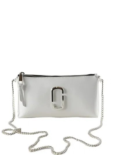 Marc Jacobs Snapshot Chain-strap Tote Bag In White