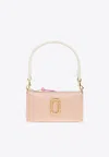 Marc Jacobs Two-tone Leather Snapshot Shoulder Bag In Pink