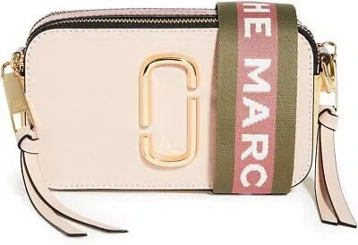 Pre-owned Marc Jacobs Snapshot Crossbody Bag - Rose Multi