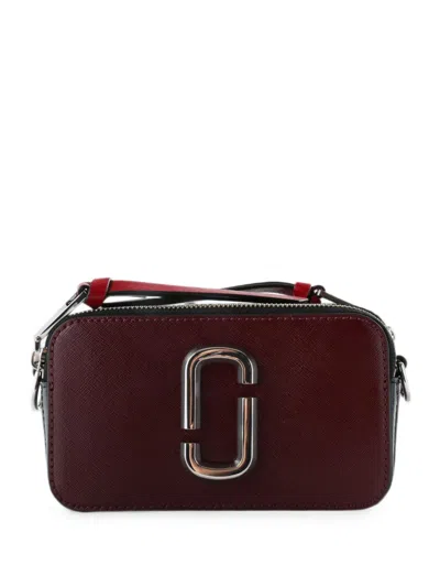 Marc Jacobs Snapshot Crossbody Bag In Burgundy