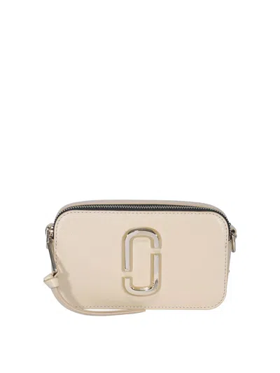 Marc Jacobs Snapshot Dtm Leather Camera Bag In Beis