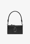 Marc Jacobs Snapshot Dtm Leather Shoulder Bag In Black